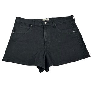 Universal Thread Target Black High Waisted 90s Cutoff Denim Jean Shorts Size 14